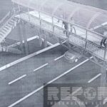 Новое достопримечательное сооружение в Джалилабаде – первый надземный пешеходный переход!