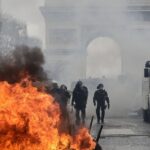 Париж готовится к беспорядкам после парламентских выборов