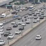 На ряде бакинских улиц наблюдаются пробки