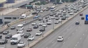 На ряде бакинских улиц наблюдаются пробки