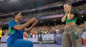 Бразильский атлет сделал предложение своей девушке после финала Олимпиады