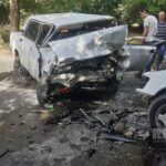 В Огузе при столкновении двух автомобилей пострадали несколько человек