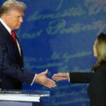 Дебаты Трампа с Харрис посмотрели почти 58 млн человек