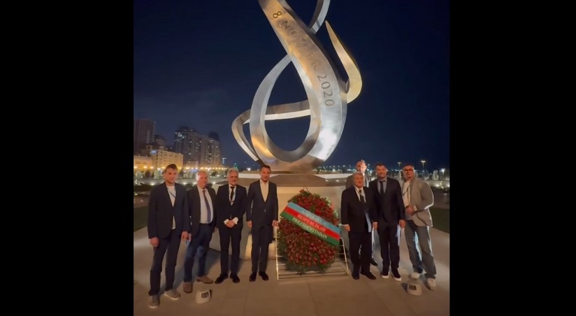 Эксклюзивный визит Президента «Барселоны» Лапорта в Баку: он посетил знаковый Парк Победы