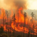 Сильнейший лесной пожар в Японии уже шестой день уничтожает природные богатства»

«Развязь катастрофического лесного пожара в Японии уже шестой день уничтожает природные сокровища страны