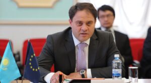 Назначение нового руководителя казахстанского представительства при Европейском союзе и НАТО» — «Именование заместителя Министра иностранных дел Казахстана на новую роль: глава представительства перед Европейским союзом и НАТО