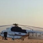 Неустанная борьба с огнем: вертолеты МЧС над лесным пожаром в Джалилабаде