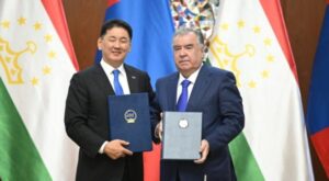 Новая важная дипломатическая связь: Подписание важных соглашений между Таджикистаном и Монголией